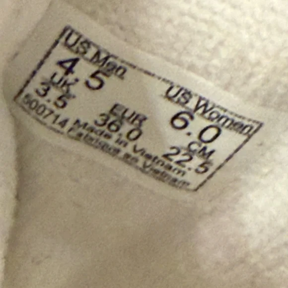 Vans Old Skool 36 Decon SF marshmallow and Navy with a gum sole NWOT - Picture 13 of 14